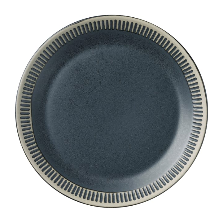 Colorit plate Ø19 cm - Dark grey - Knabstrup Keramik
