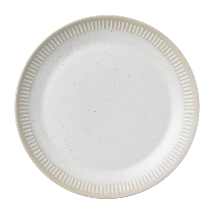Colorit plate Ø19 cm - Sand - Knabstrup Keramik