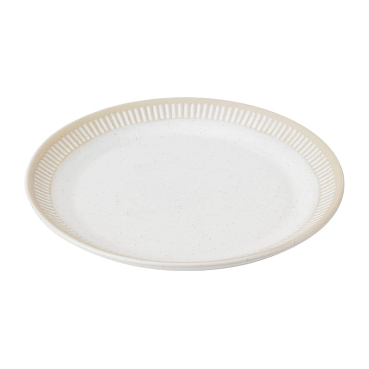 Colorit plate Ø19 cm, Sand Knabstrup Keramik