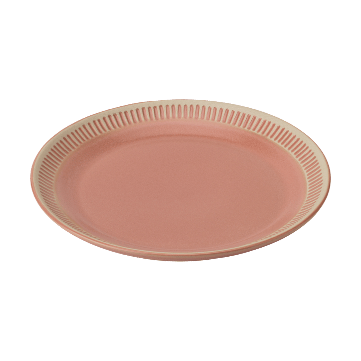 Colorit plate Ø22 cm - Coral - Knabstrup Keramik