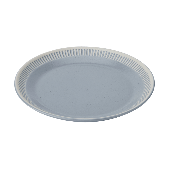 Colorit plate Ø22 cm - Dark grey - Knabstrup Keramik