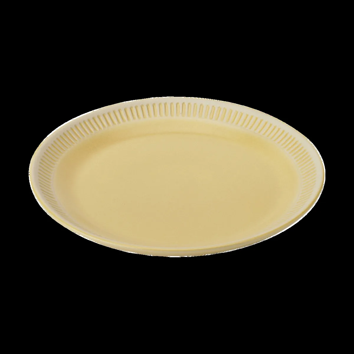 Knabstrup Keramik Colorit plate Ø22 cm Yellow