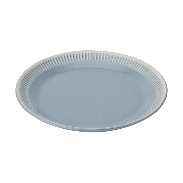 Colorit plate Ø27 cm - Dark grey - Knabstrup Keramik