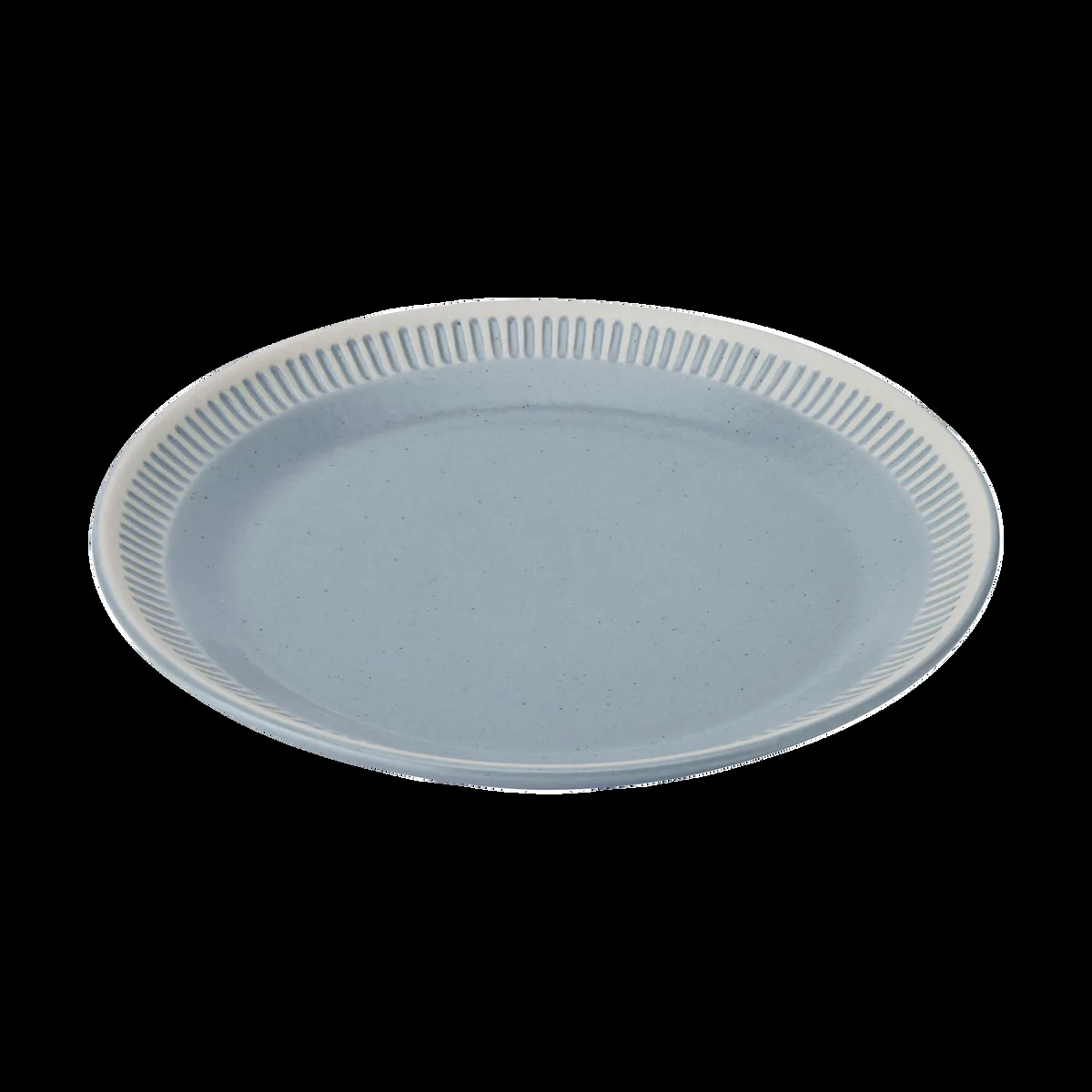 Knabstrup Keramik Colorit plate Ø27 cm Dark grey