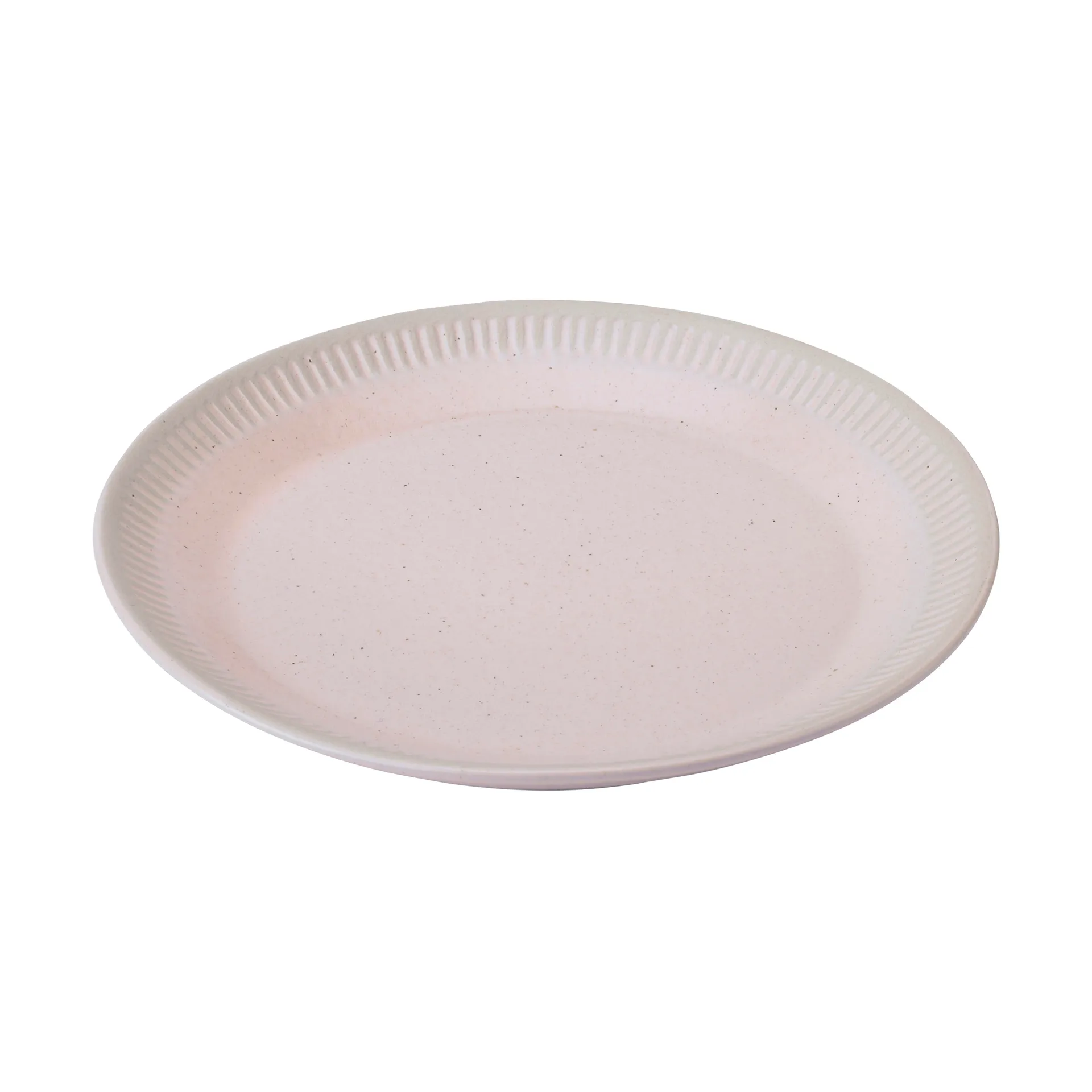 Colorit plate Ø27 cm, Pink Knabstrup Keramik