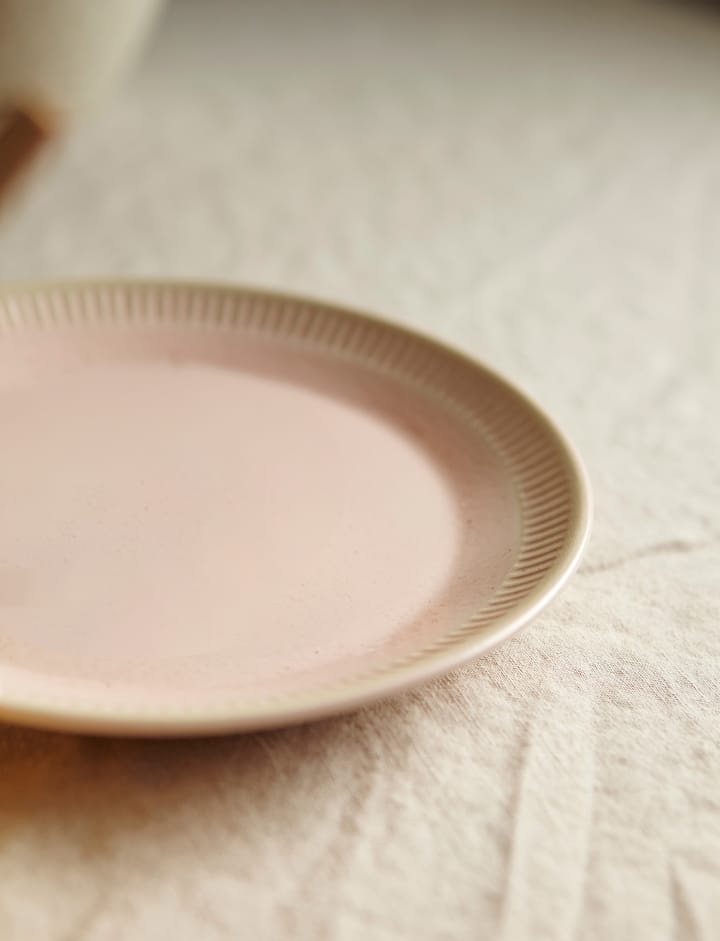 Colorit plate Ø27 cm - Pink - Knabstrup Keramik