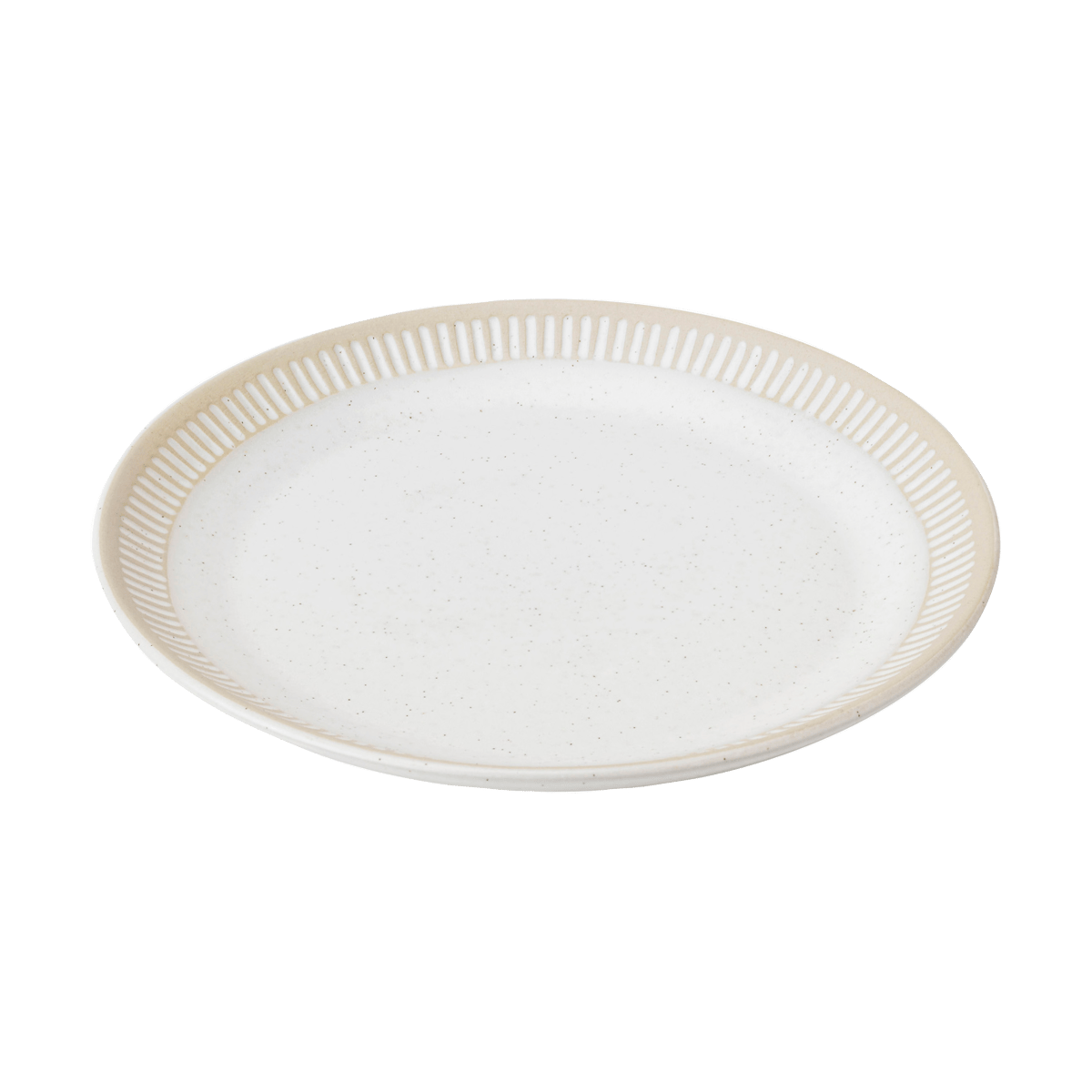 Knabstrup Keramik Colorit plate o27 cm Sand | Scandinavian Design | Dinner plates | Beige
