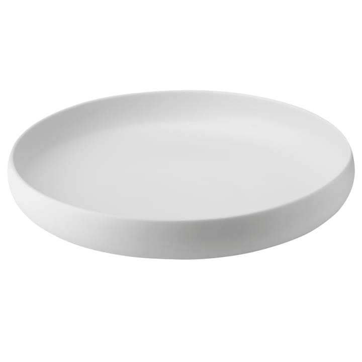 Earth saucer 38 cm, Lime stone white Knabstrup Keramik