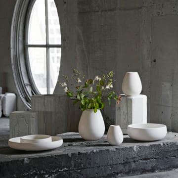 Earth saucer 38 cm - Lime stone white - Knabstrup Keramik