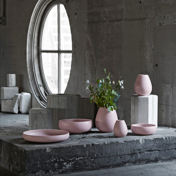 Earth vase 14 cm - pink - Knabstrup Keramik