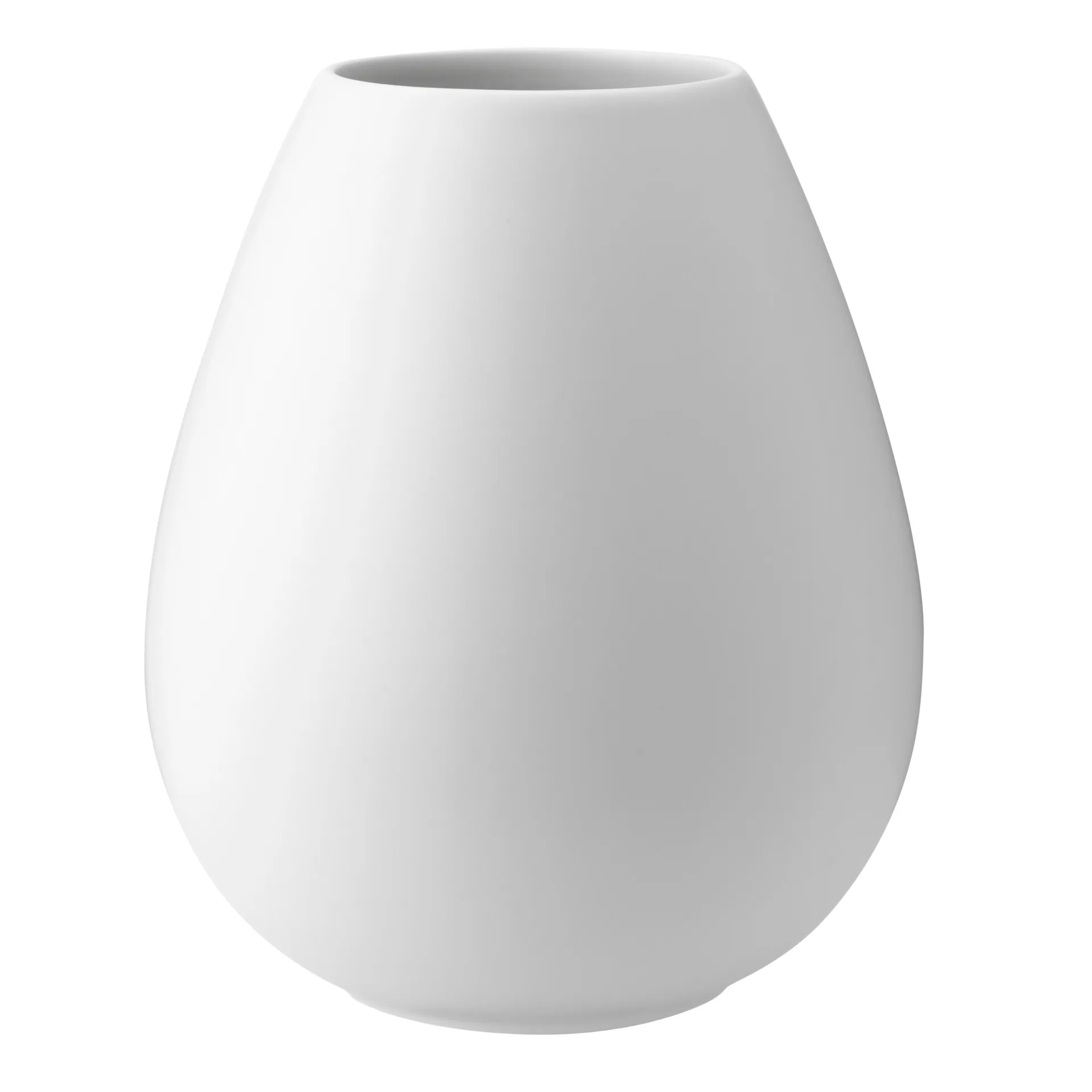 Earth vase 24 cm, Lime stone white Knabstrup Keramik