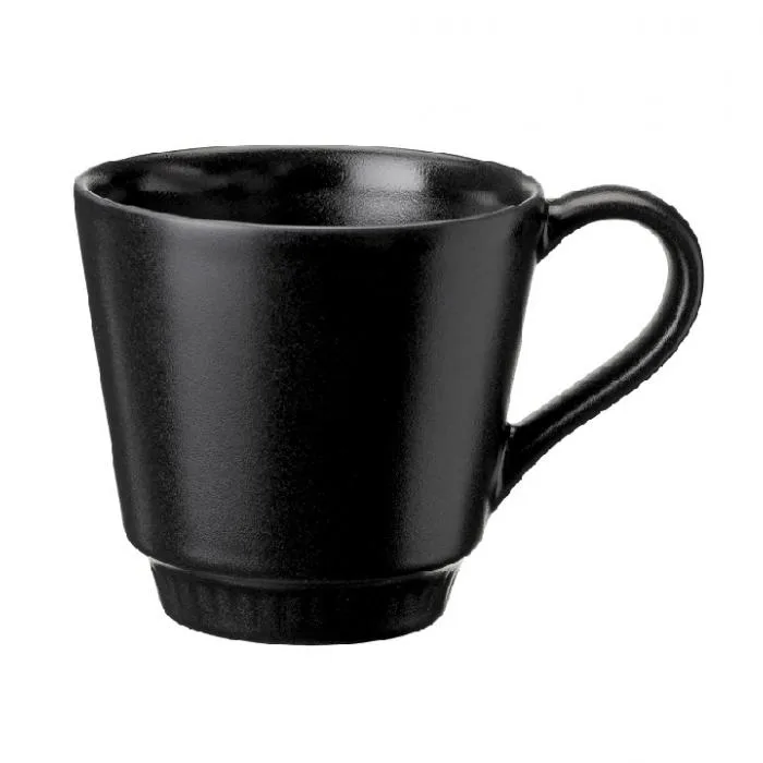 Knabstrup Keramik Knabstrup cup 28 cl black | Scandinavian Design | Coffee cups | Black