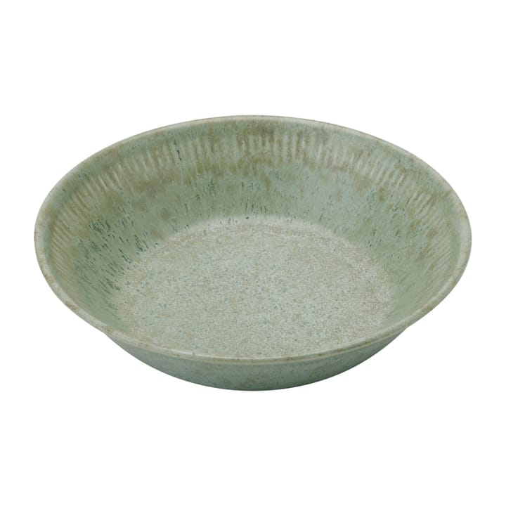 Knabstrup deep  plate olivgreen - 14.5 cm - Knabstrup Keramik