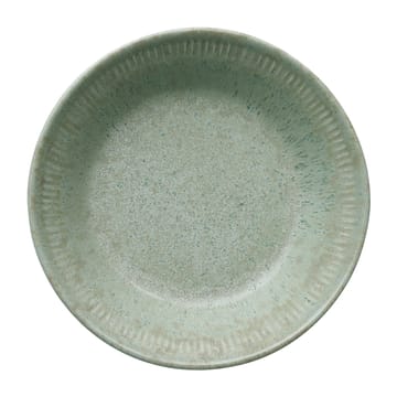 Knabstrup deep  plate olivgreen - 14.5 cm - Knabstrup Keramik