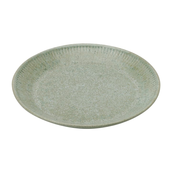 Knabstrup matplate olivgreen - 19 cm - Knabstrup Keramik