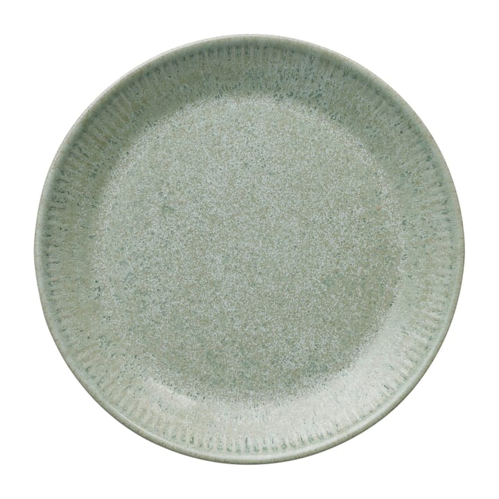 Knabstrup matplate olivgreen - 19 cm - Knabstrup Keramik