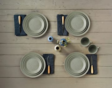 Knabstrup matplate olivgreen - 27 cm - Knabstrup Keramik