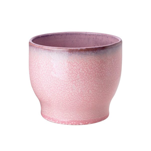 Knabstrup outdoor flower pot Ø12.5 cm - pink - Knabstrup Keramik