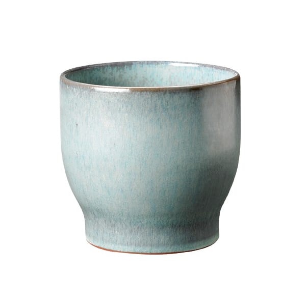 Knabstrup outdoor flower pot Ø12.5 cm - soft mint - Knabstrup Keramik