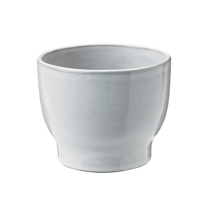 Knabstrup outdoor flower pot Ø12.5 cm - white - Knabstrup Keramik