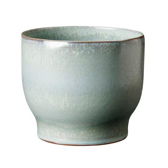 Knabstrup outdoor flower pot Ø14.5 cm - soft mint - Knabstrup Keramik