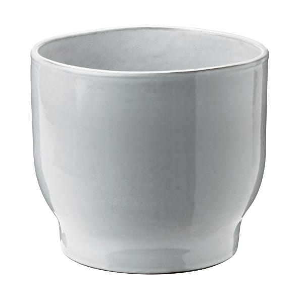 Knabstrup outdoor flower pot Ø16.5 cm - white - Knabstrup Keramik