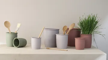 Knabstrup preserving jar - Grey, 0.5 L - Knabstrup Keramik