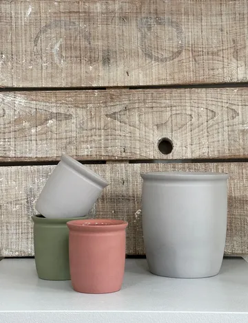 Knabstrup preserving jar - Grey, 2 L - Knabstrup Keramik