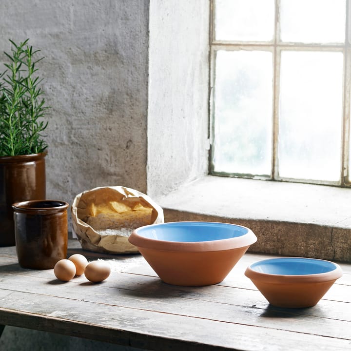 Knabstrup proofing bowl 2 l - light blue - Knabstrup Keramik