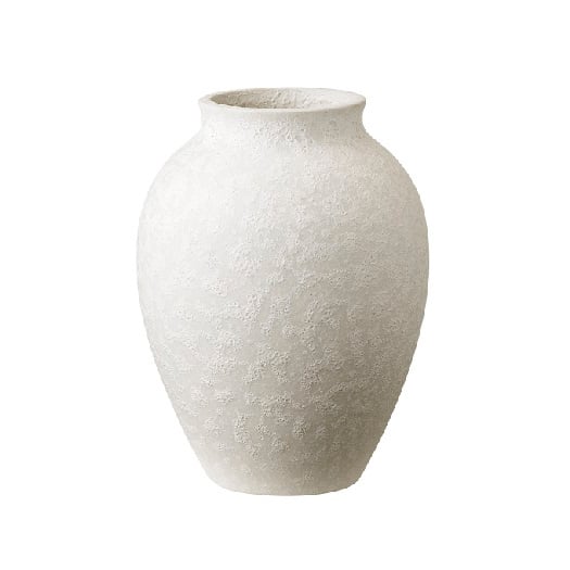 Knabstrup Keramik Knabstrup vase 12.5 cm white | Scandinavian Design | Vases | White