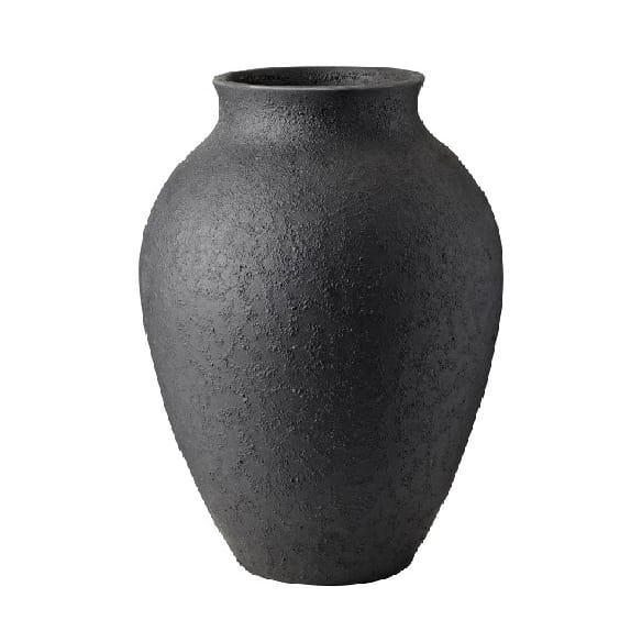 Knabstrup vase 20 cm - Black - Knabstrup Keramik
