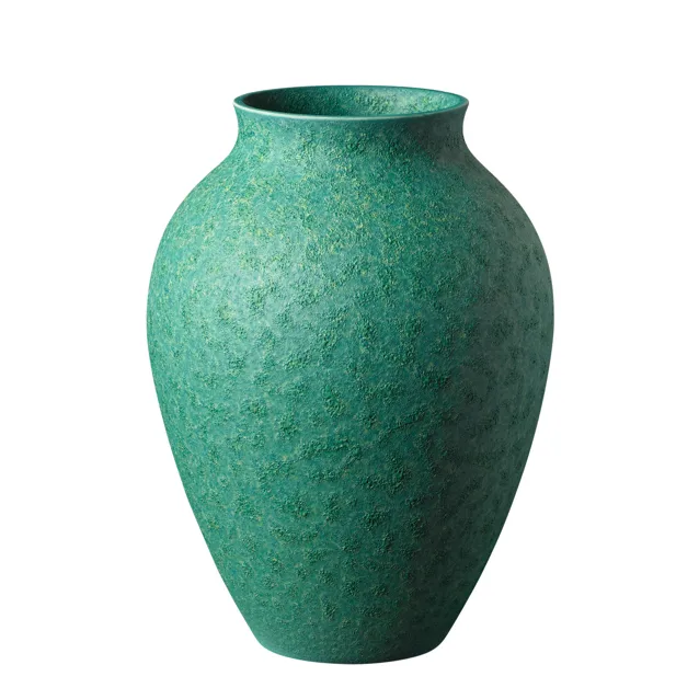 Knabstrup vase 20 cm, green Knabstrup Keramik