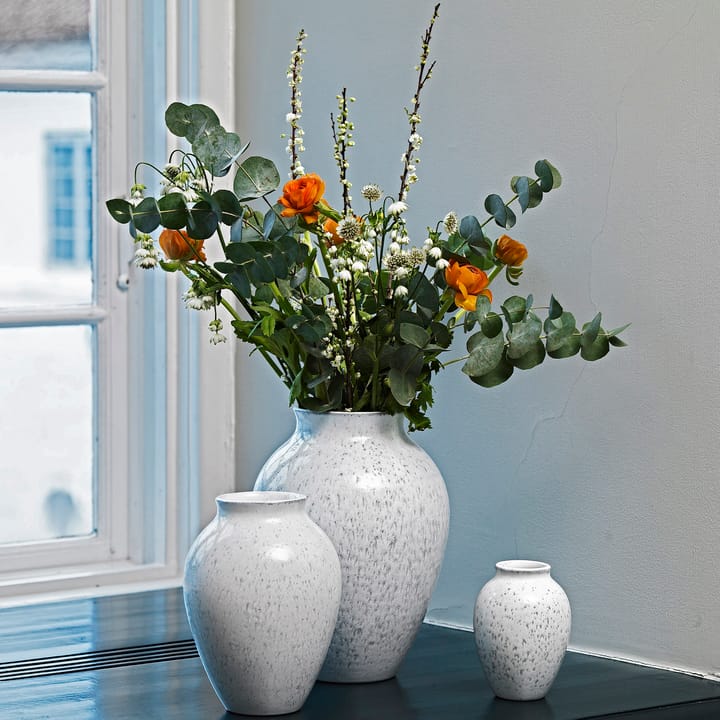 Knabstrup vase 27 cm, white Knabstrup Keramik