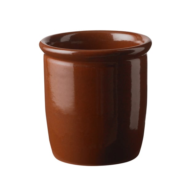 Knabstrup Keramik Pickle jar 0.5 l brown | Scandinavian Design | Storage jars | Brown