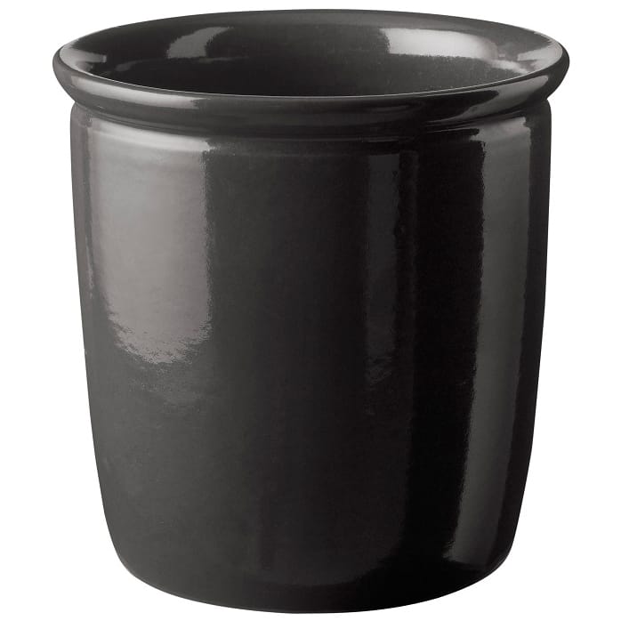 Pickle jar 4 l - anthracite - Knabstrup Keramik