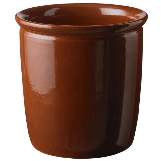 Pickle jar 4 l - brown - Knabstrup Keramik