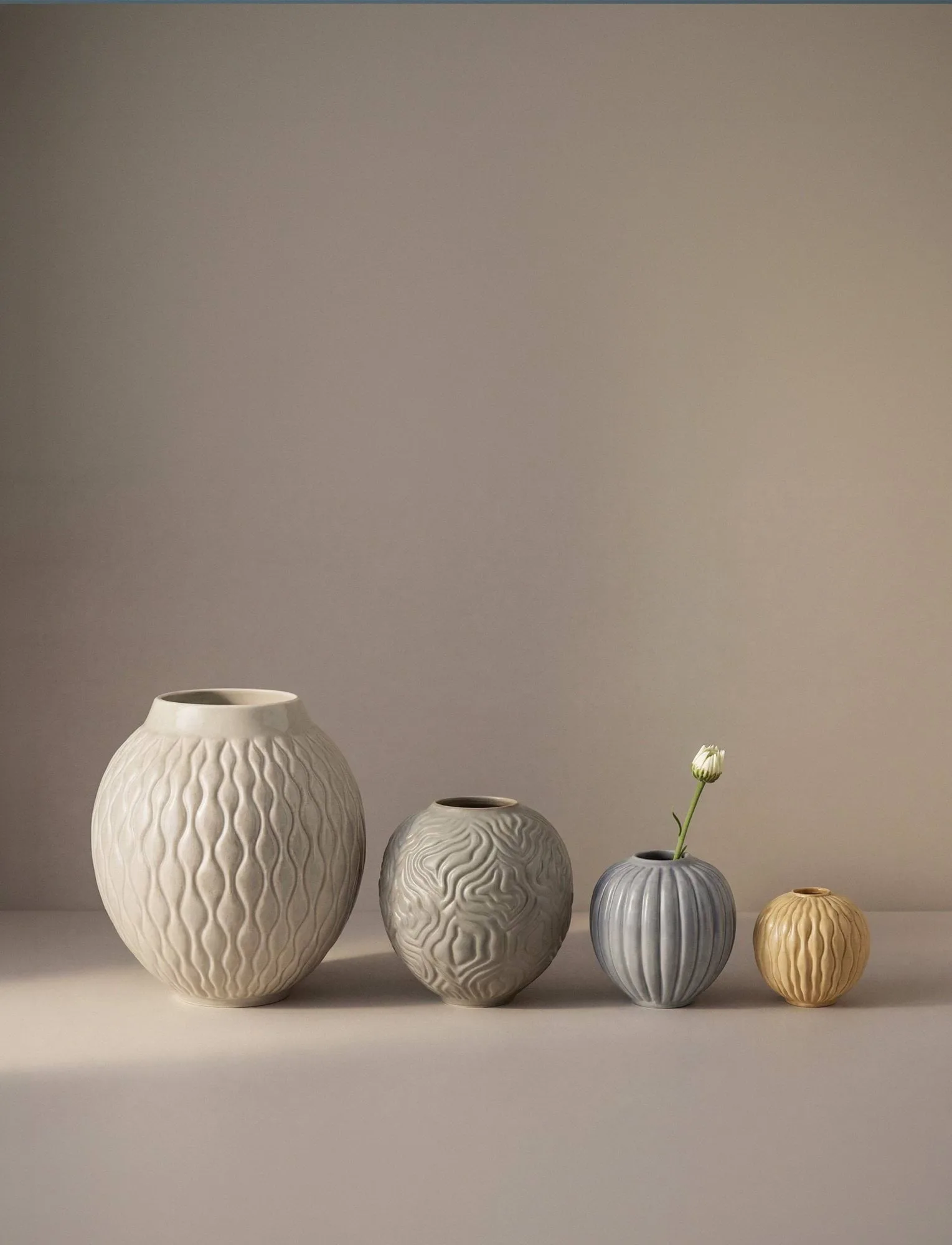Solum vase, Sage, 15 cm Knabstrup Keramik