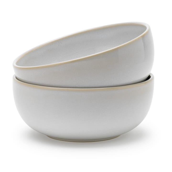 Tavola deep  plate Ø15 cm 2-pack - White - Knabstrup Keramik