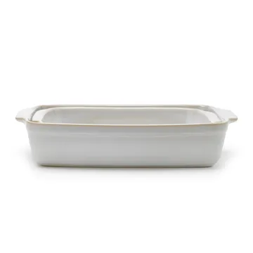 Tavola oven dish 2 pieces - White - Knabstrup Keramik