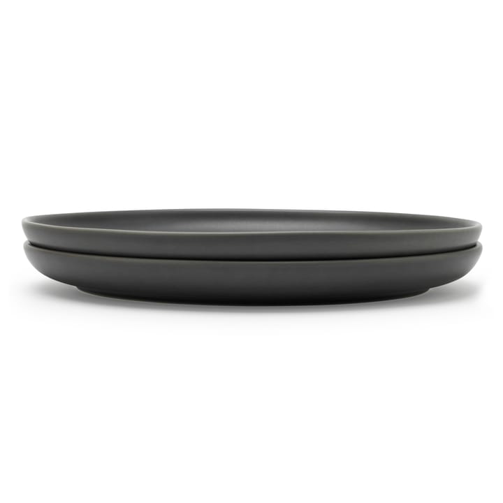 Tavola plate Ø27 cm 2-pack - grey - Knabstrup Keramik