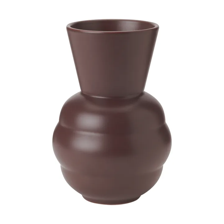 Tortus Archie vase No1 21 cm - Bordeaux - Knabstrup Keramik