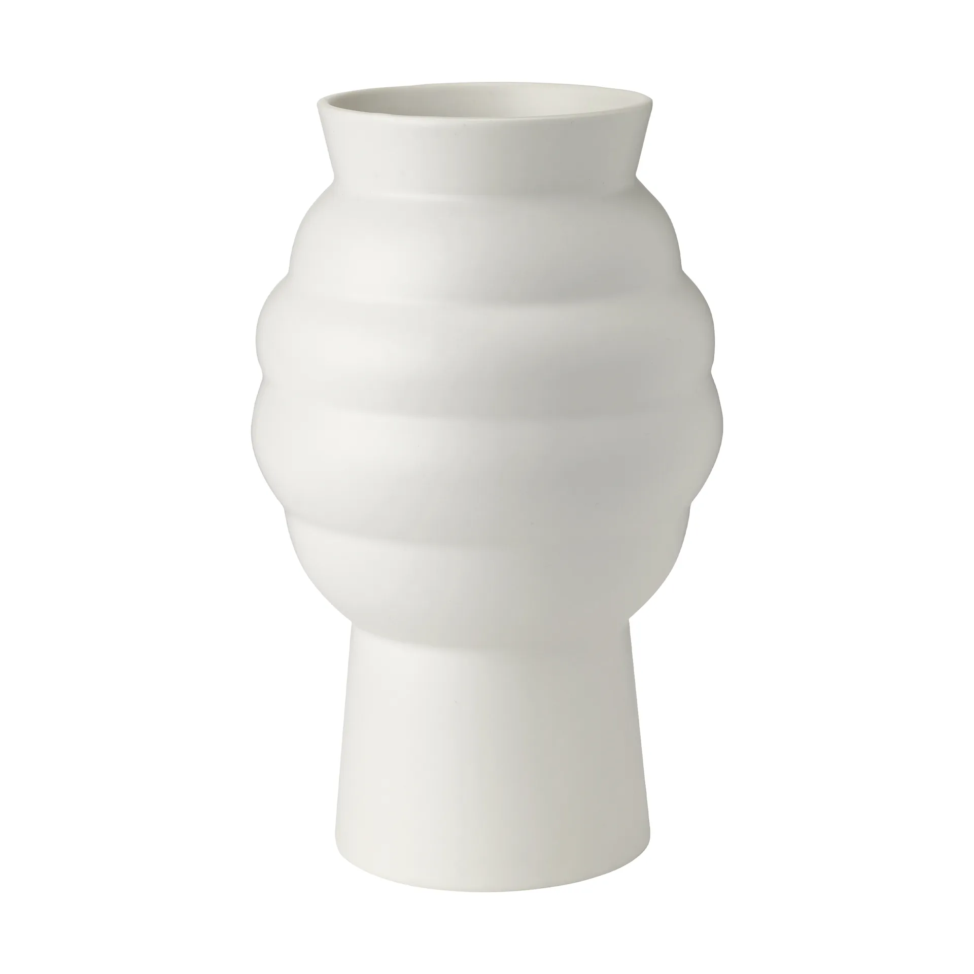 Tortus Archie vase No2 23.5 cm, White Knabstrup Keramik