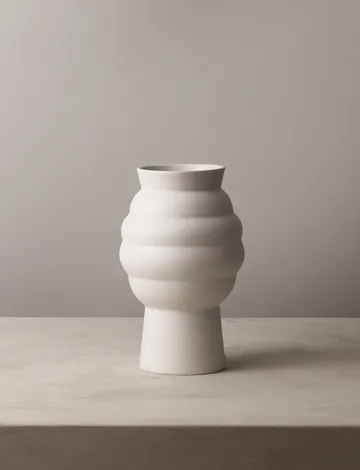 Tortus Archie vase No2 23.5 cm - White - Knabstrup Keramik