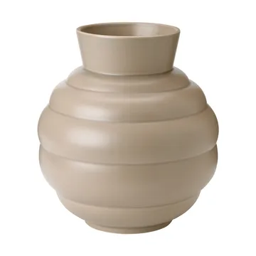 Tortus Archie vase No3 26.5 cm - Dark sand - Knabstrup Keramik