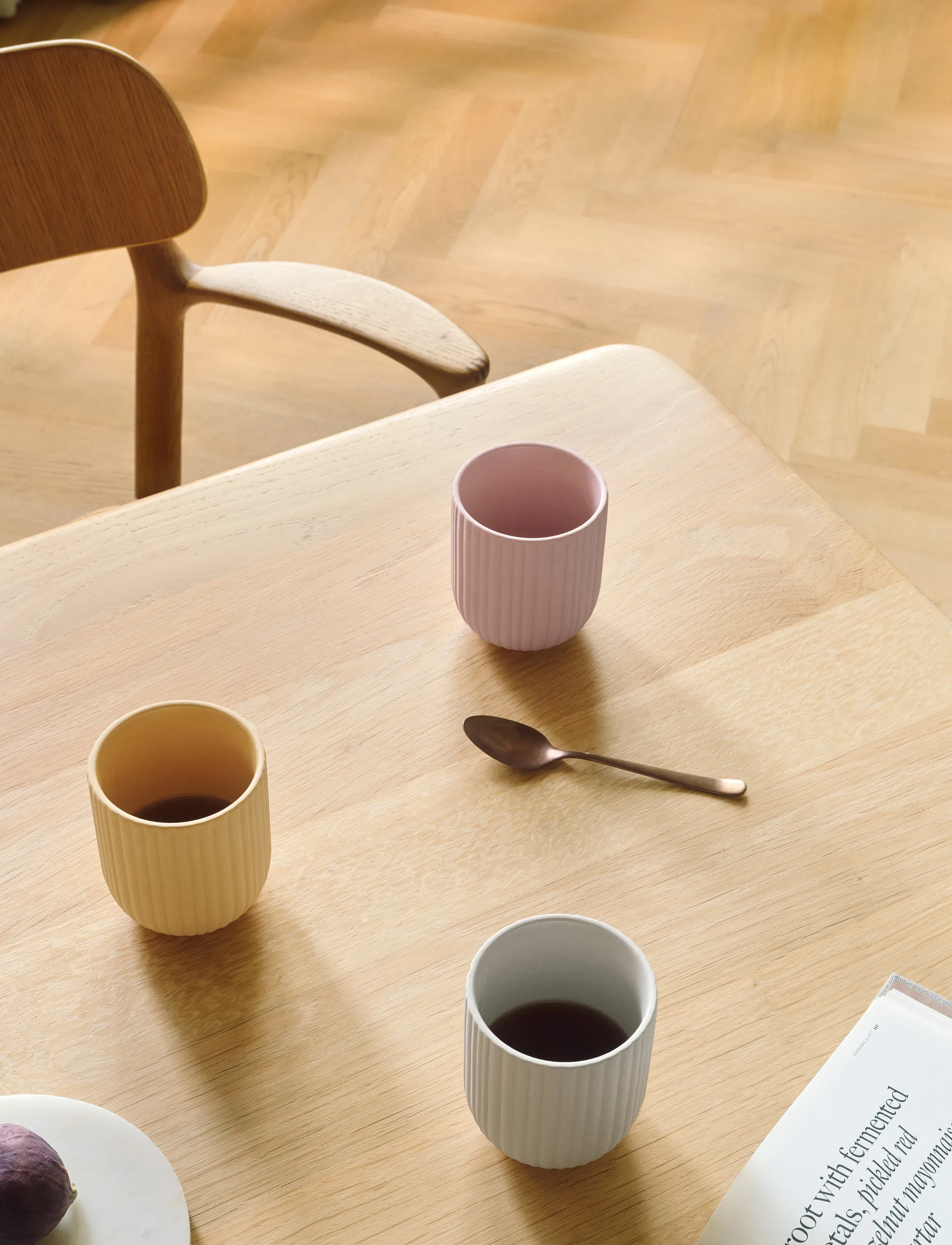 Verda mug 25 cl, Soft orange Knabstrup Keramik