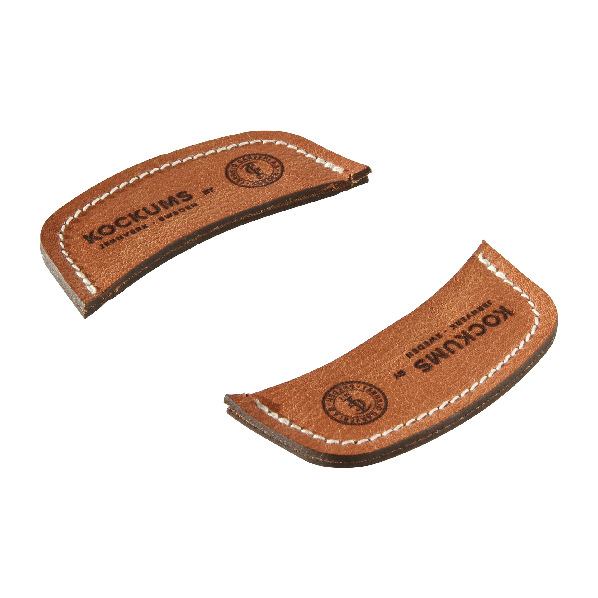 Handle protector for frying pan/pie dish 2-pack, Tärnsjö leather Kockums Jernverk
