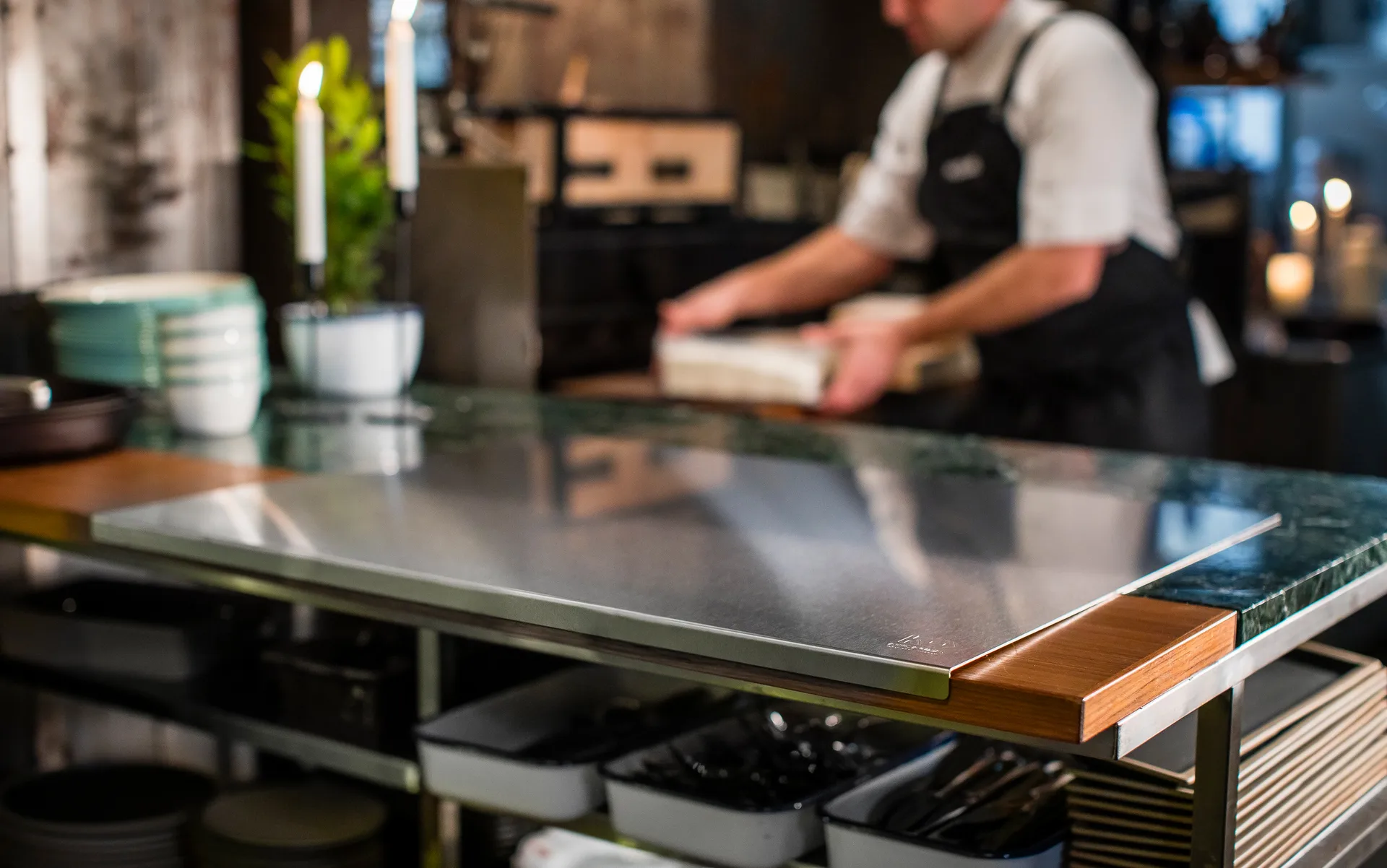 Kockums baking board stainless steel, 60x47.5 cm Kockums Jernverk