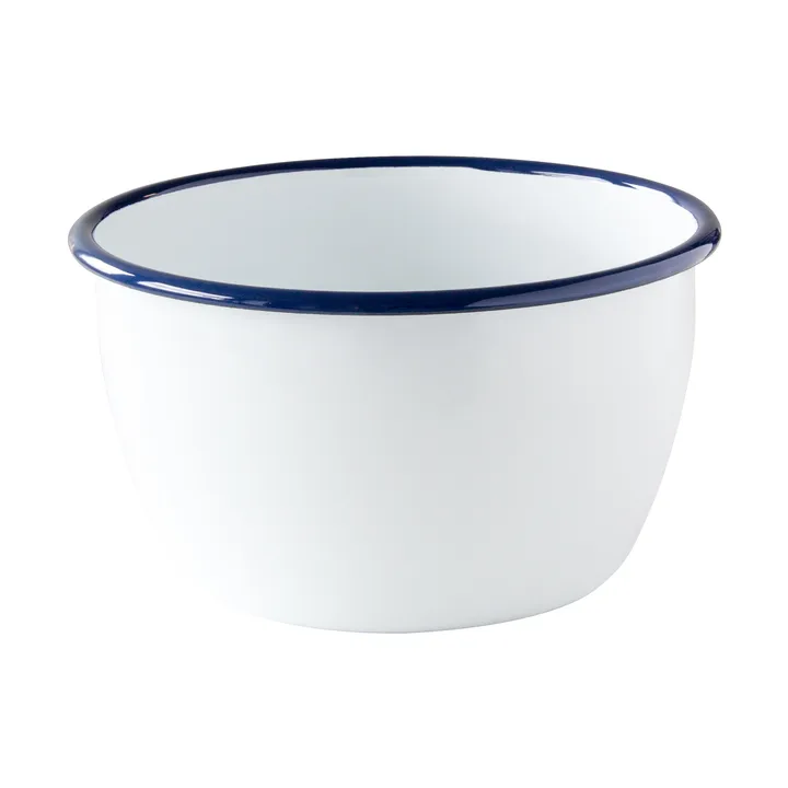 Kockums bowl - Kockums white-blue, Ø18 cm - Kockums Jernverk