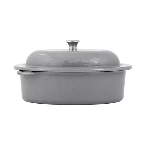 Kockums cast iron casserole, Grey Kockums Jernverk