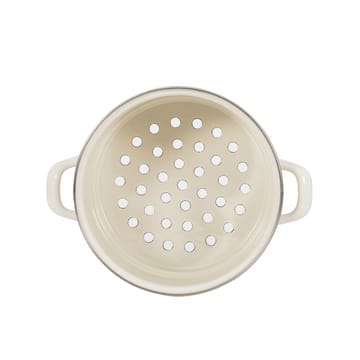 Kockums colander with steam cooking function - Cream Lux (beige) - Kockums Jernverk